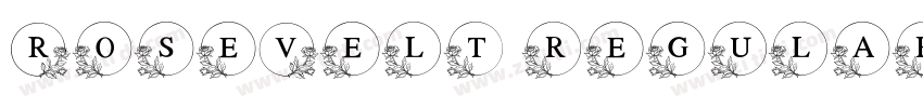 RoseVelt regular字体转换